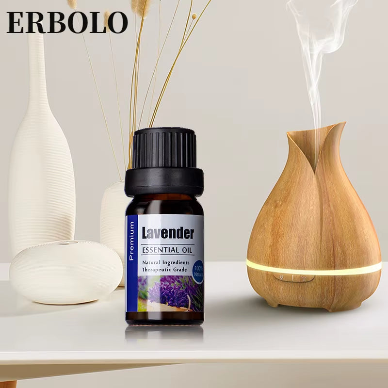 100% Pure Natural Organic Fragrance Essential Oil for Diffuser Body Massage Aromatherapy Essential Oil 10Ml